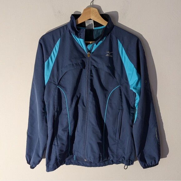 Mizuno Windbreaker Full Zip Athletic Jacket Women's Size Small - Picture 1 of 5